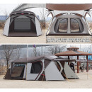 Большая Палатка с тамбуром CAMPTOWN "PIONEER SP", (5 человек), с алюминиевыми дугами  