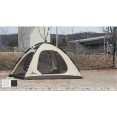 Палатка-автомат "Camptown ANY SHELL(T/C) XL / POLY COTTON TENT" (4 человека) -- без верхнего тента-модуля
