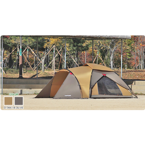 Палатка большая с тентом Camptown YOSEMITE-300 (5 человек)