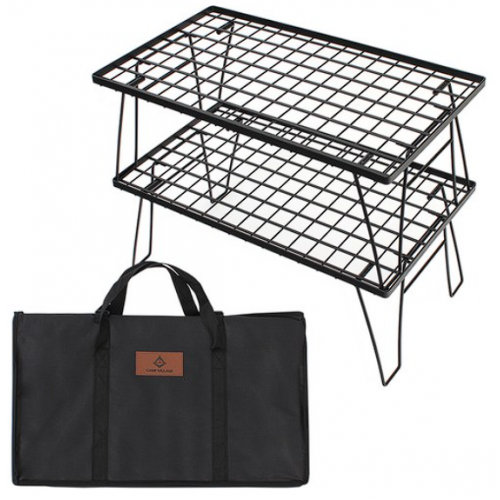 Стол - двойная полка Camp Village Camping Shelf