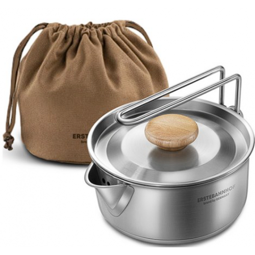 Чайник Estebahnhof IH Sten Outback 800 мл + Мешочек