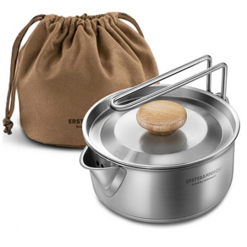 Чайник Estebahnhof IH Sten Outback 1200 мл + мешочек, 1 шт.