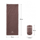 Сверхлегкий Спальный Мешок Naturehike + Комплект Чехлов M