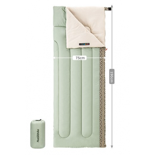 Легкий Спальный мешок Naturehike L150 Mint, Мятный