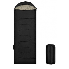 Спальный мешок Comet Mummies 210 x 75 см 1000 г, черный, 1 шт.