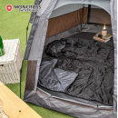 Спальный мешок Moncross Compact Alpine Mummies + Компрессионный мешок в комплекте, черный, 1 комплек