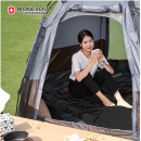Спальный мешок Moncross Compact Alpine Mummies + Компрессионный мешок в комплекте, черный, 1 комплек